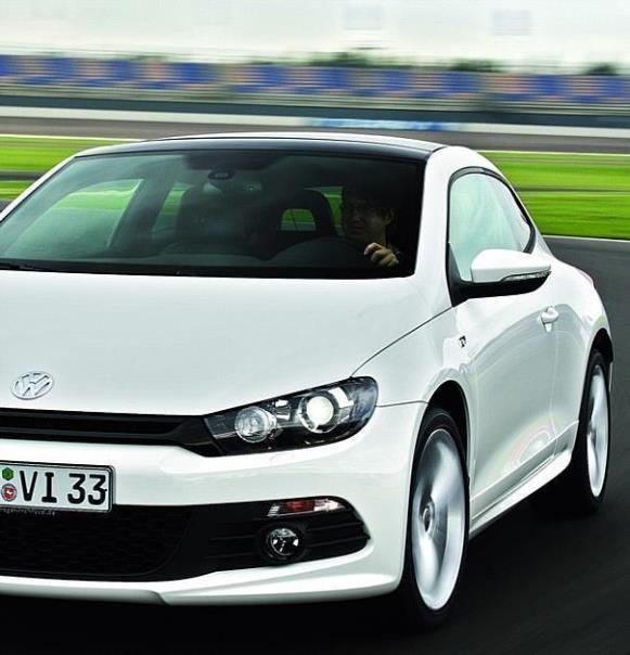 Volkswagen Scirocco mit R-Line Ausstattungspaket 